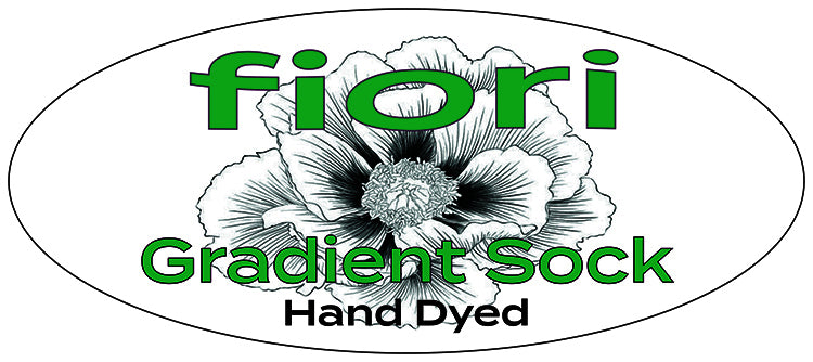 Fiori Gradient Sock - Hand Dyed Yarn