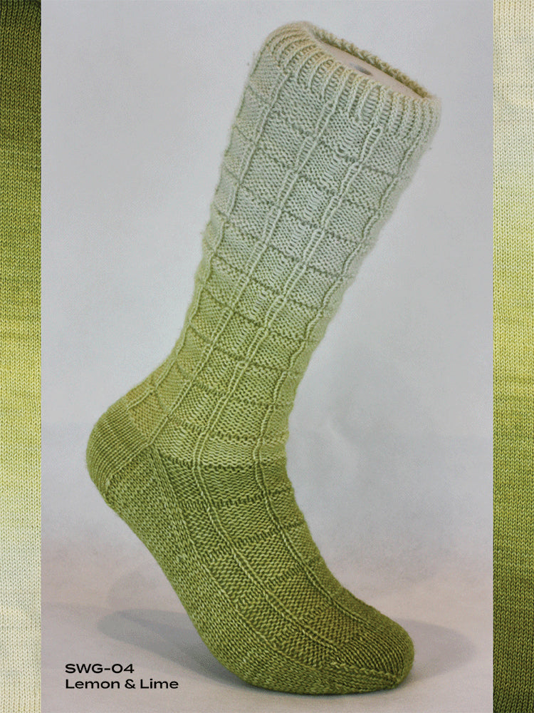 Fiori Gradient Sock - Hand Dyed Yarn