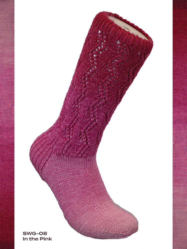 Fiori Gradient Sock - Hand Dyed Yarn