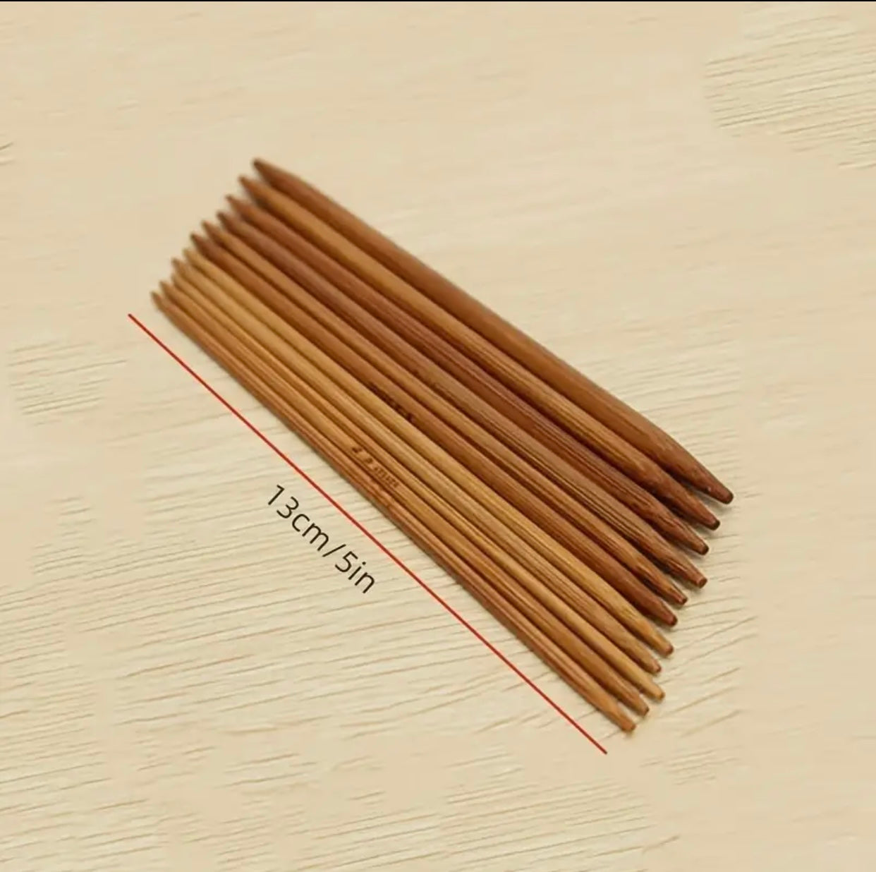 Double-Pointed Needles 13cm