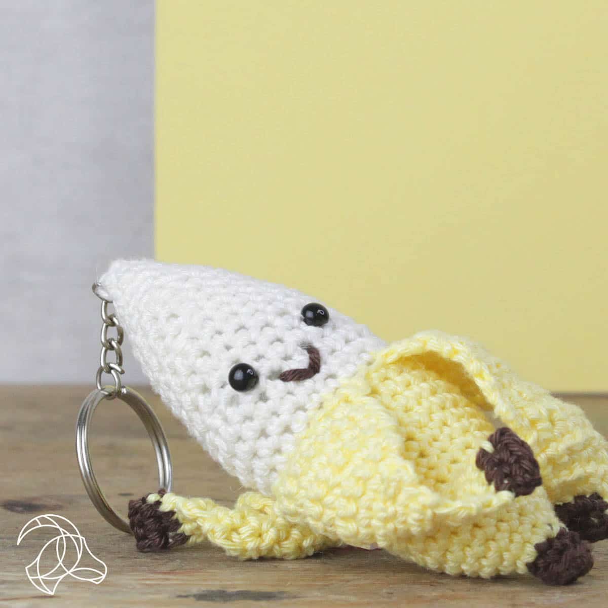 Hardicraft Crochet Kit - Keychain Banana