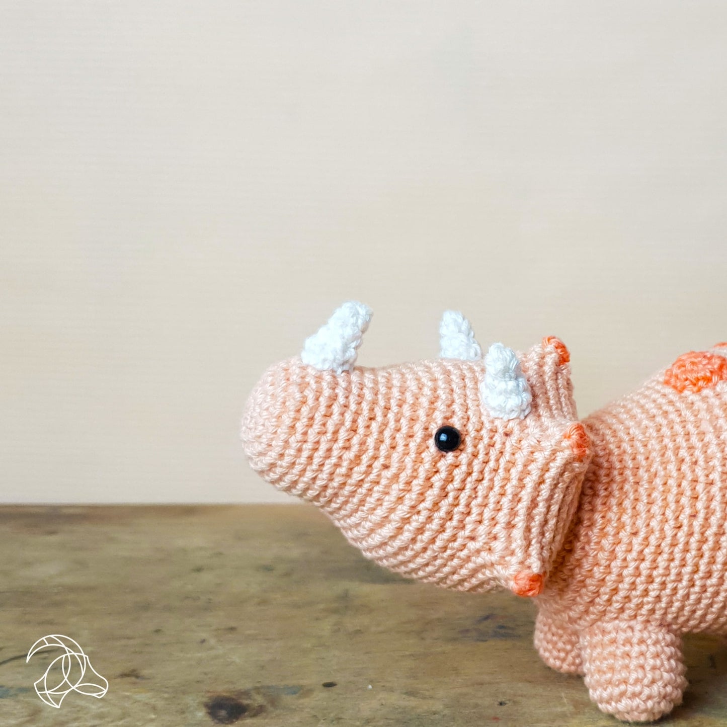 Hardicraft Crochet Kit - Triceratops
