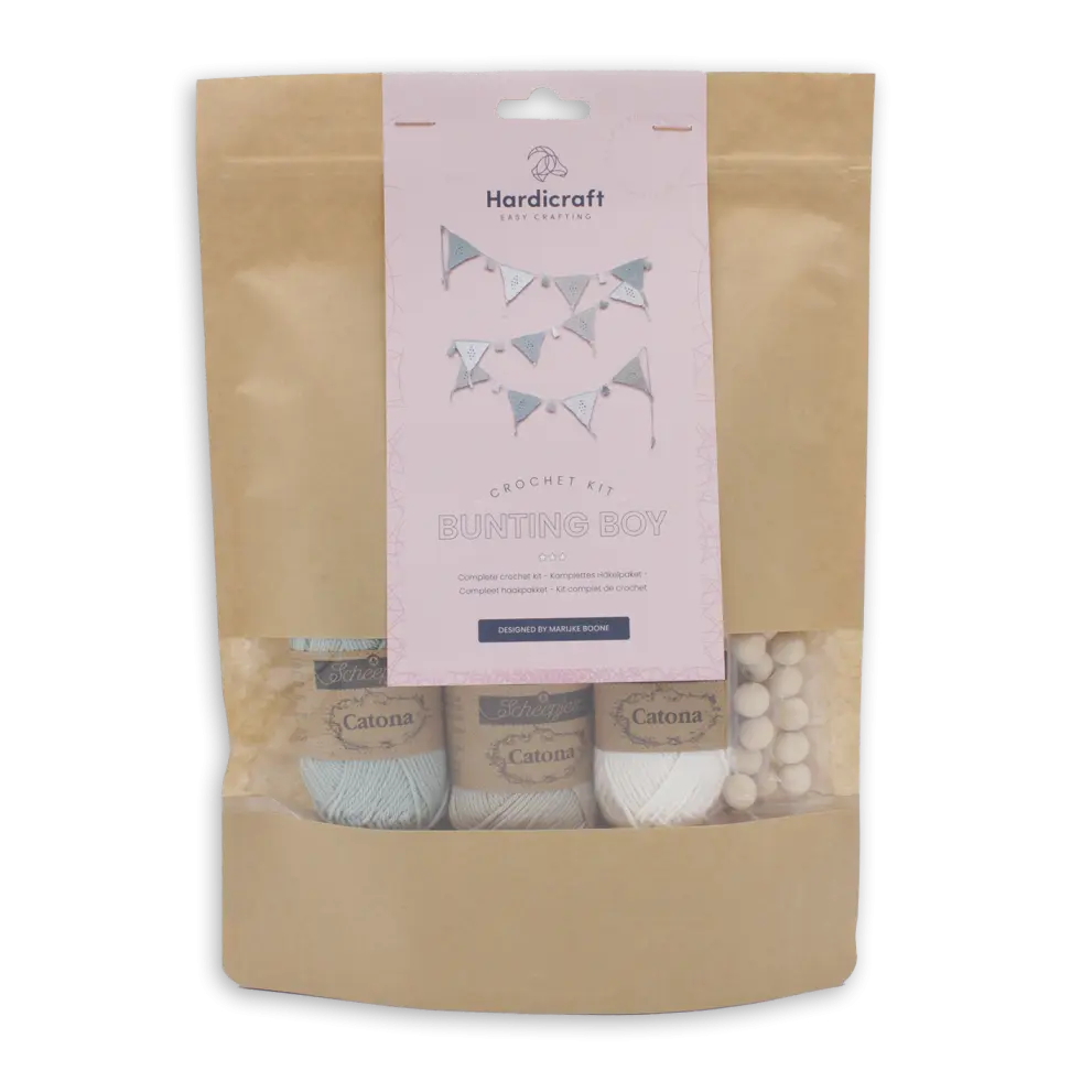 Hardicraft Crochet Kit - Bunting Boy