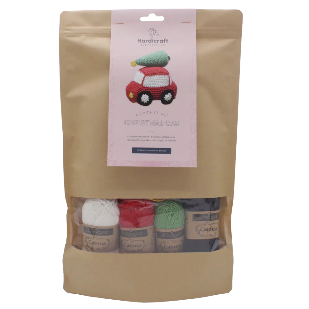 Hardicraft Crochet Kit - Christmas Car