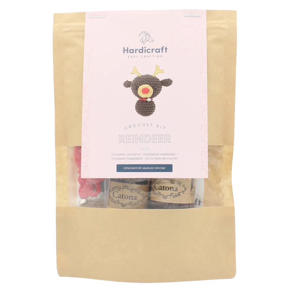 Hardicraft Crochet Kit - Mini Reindeer