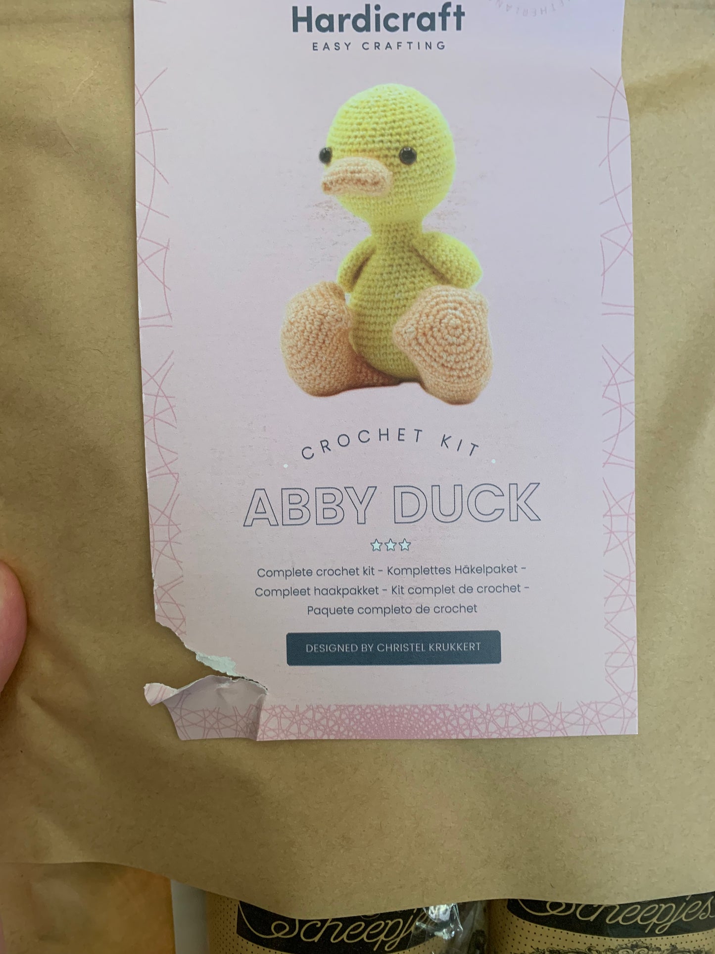 Hardicraft Crochet Kit - Abby Duck