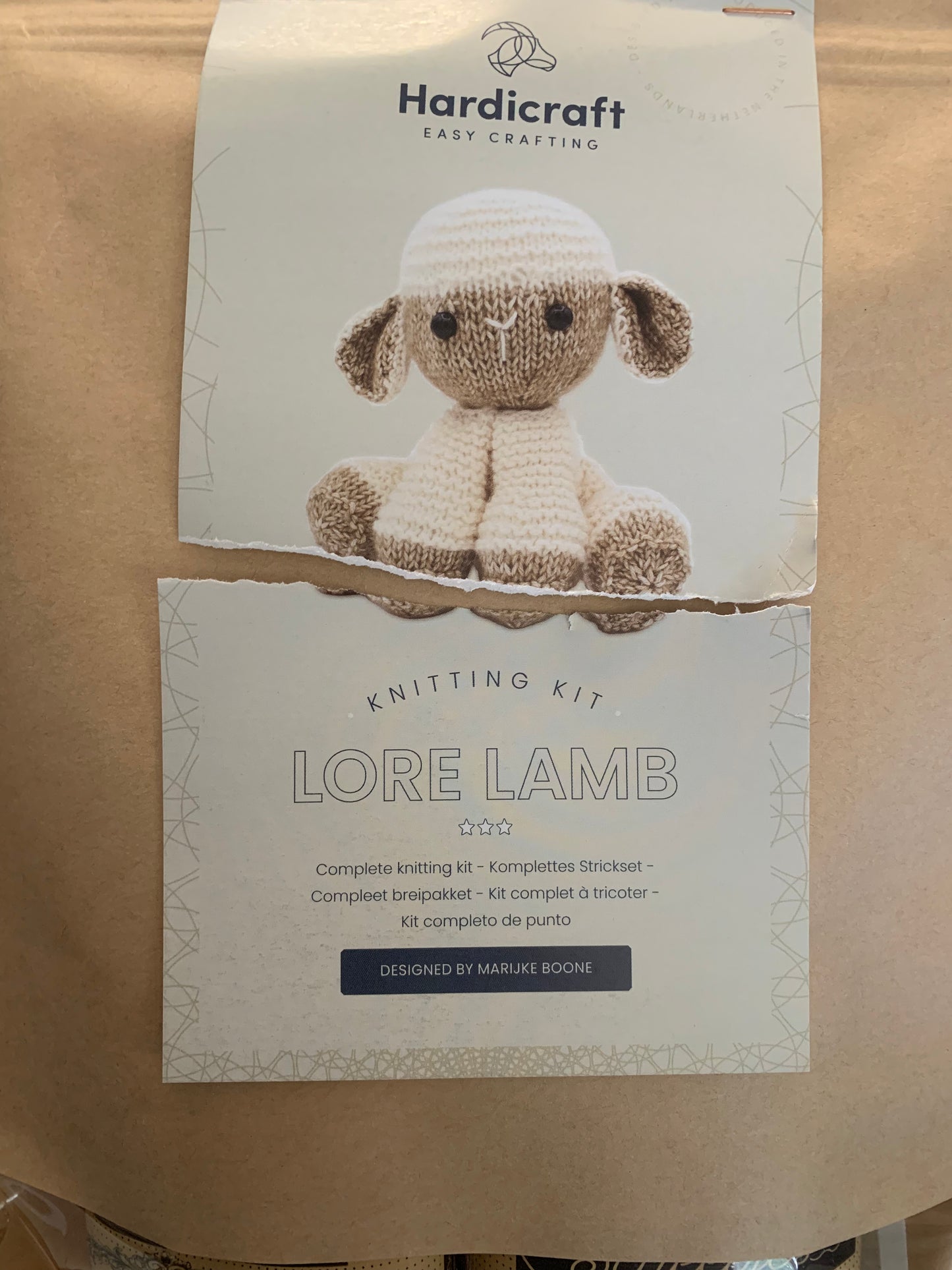 Hardicraft Knitting Kit - Lore Lamb