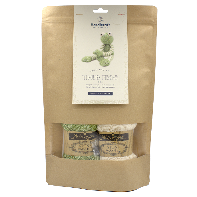 Hardicraft Knitting Kit - Tinus Frog