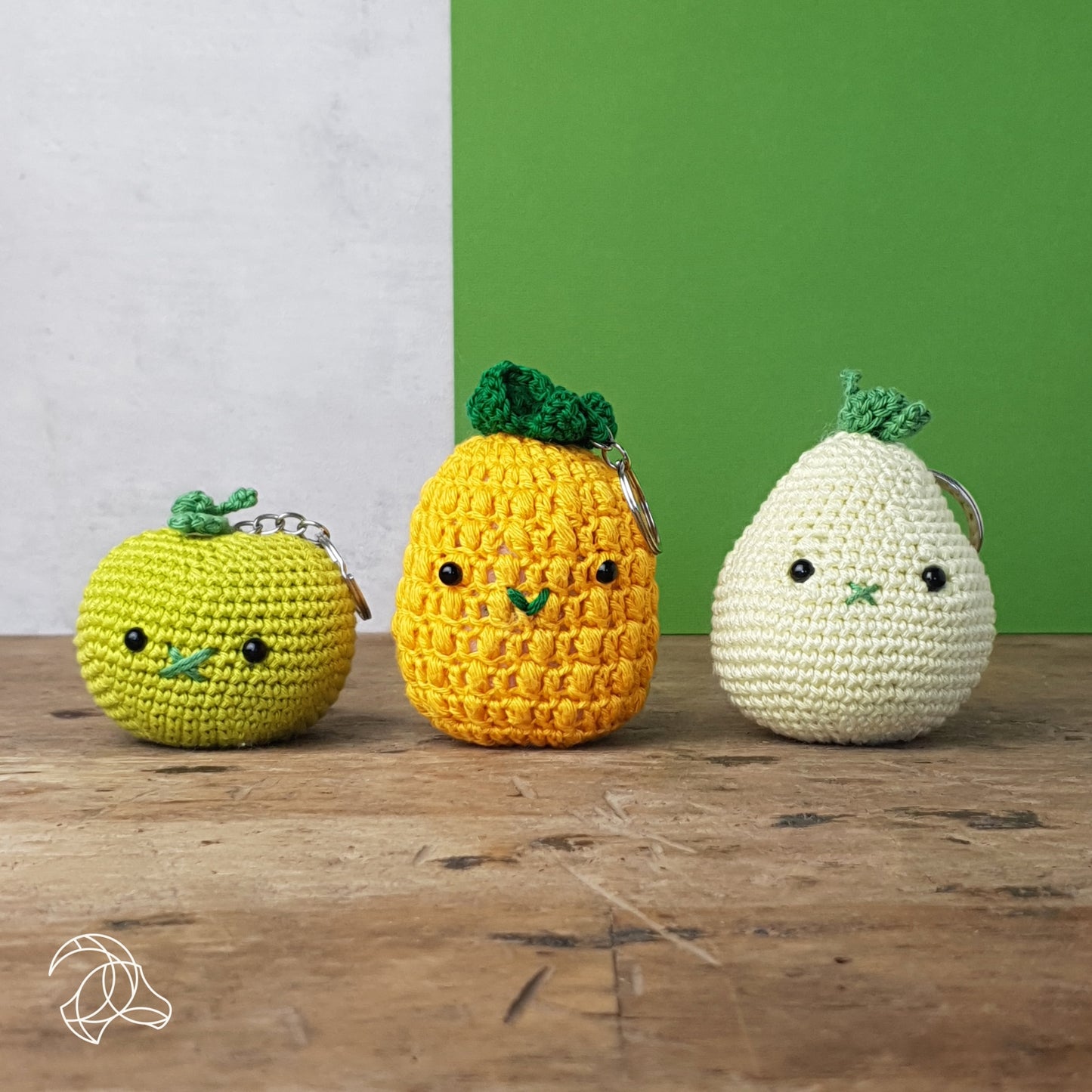 Hardicraft Crochet Kit - Keychain Apple