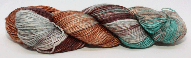 Fiori Sock - Hand Dyed Yarn