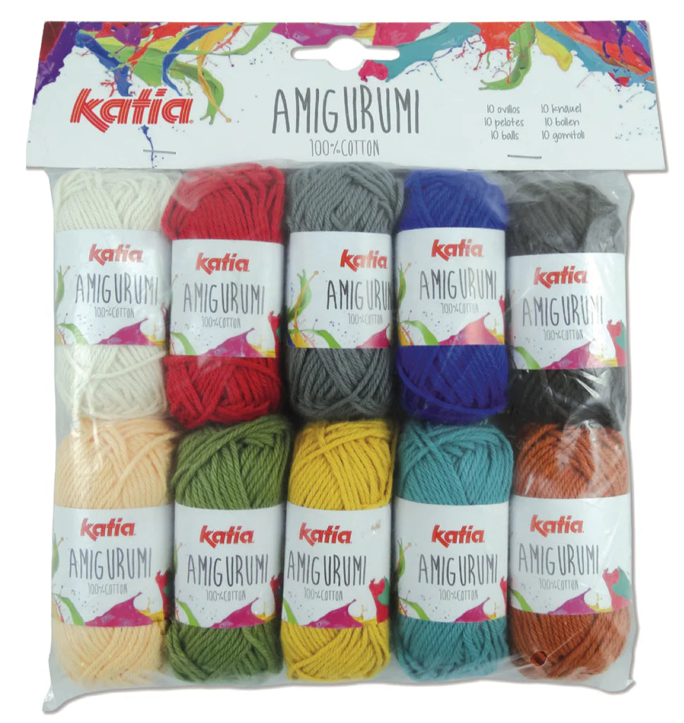 Katia - Amigurumi 100% Cotton 10 Pack