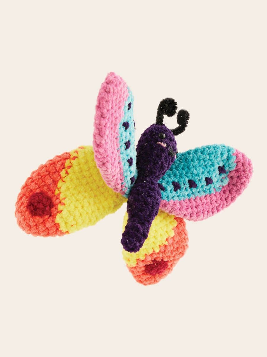 DMC Happy Chenille Book 5 - Garden Friends