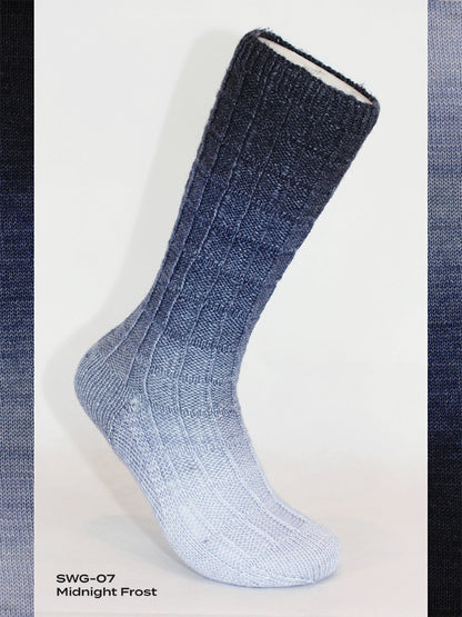 Fiori Gradient Sock - Hand Dyed Yarn