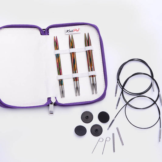 KnitPro - Symfonie Interchangeable Circular Needle Starter Set