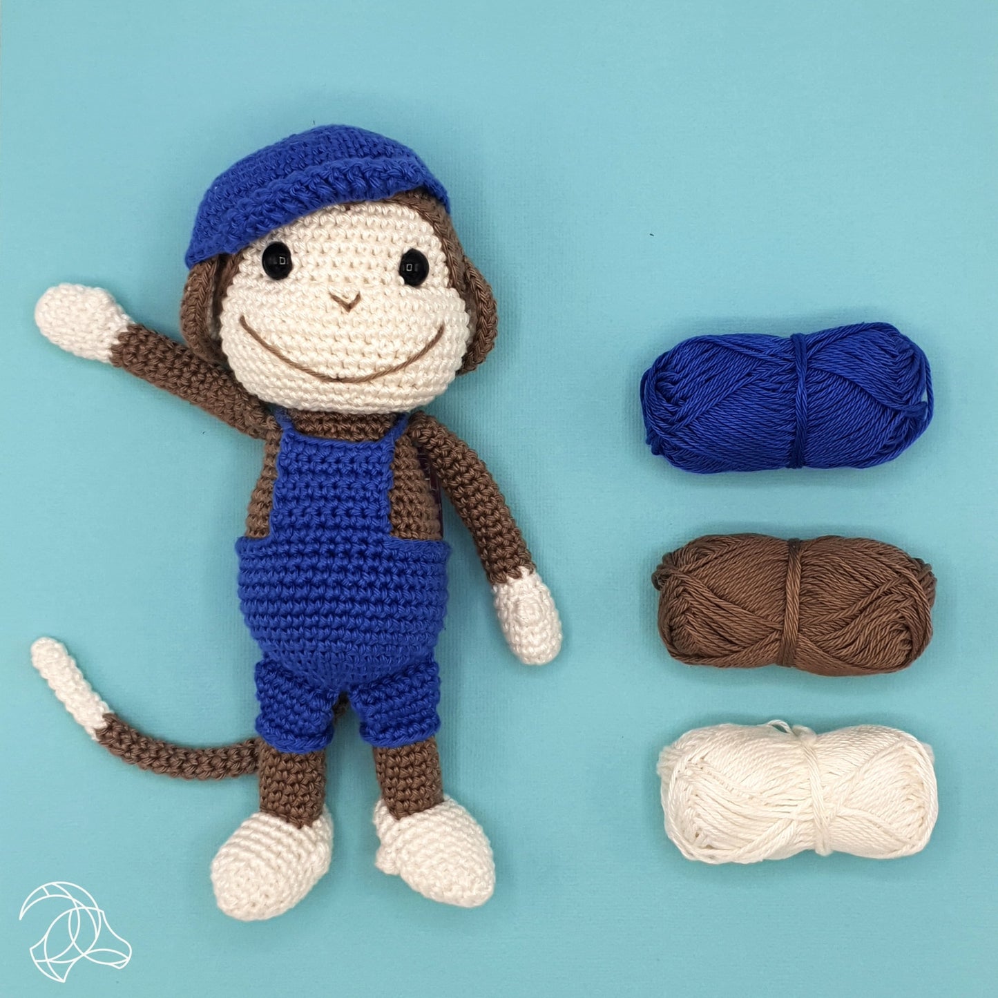 Hardicraft Crochet Kit - Bryan Monkey