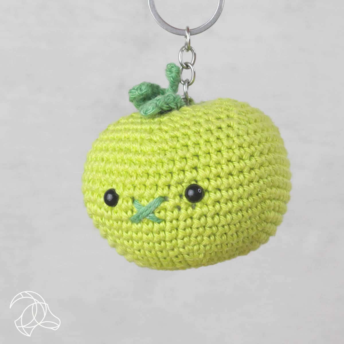 Hardicraft Crochet Kit - Apple Bag Pendant