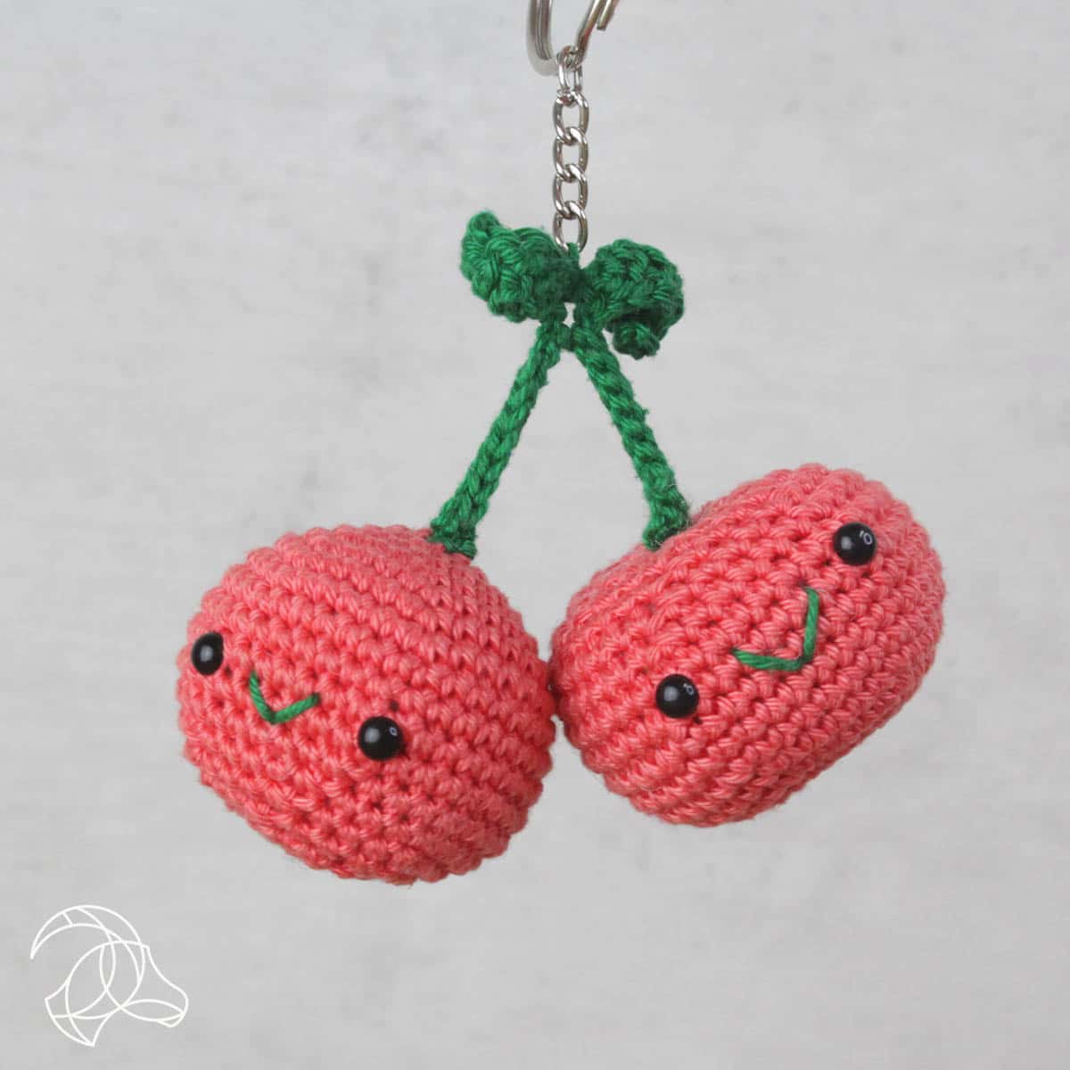 Hardicraft Crochet Kit - Cherries Bag Pendant