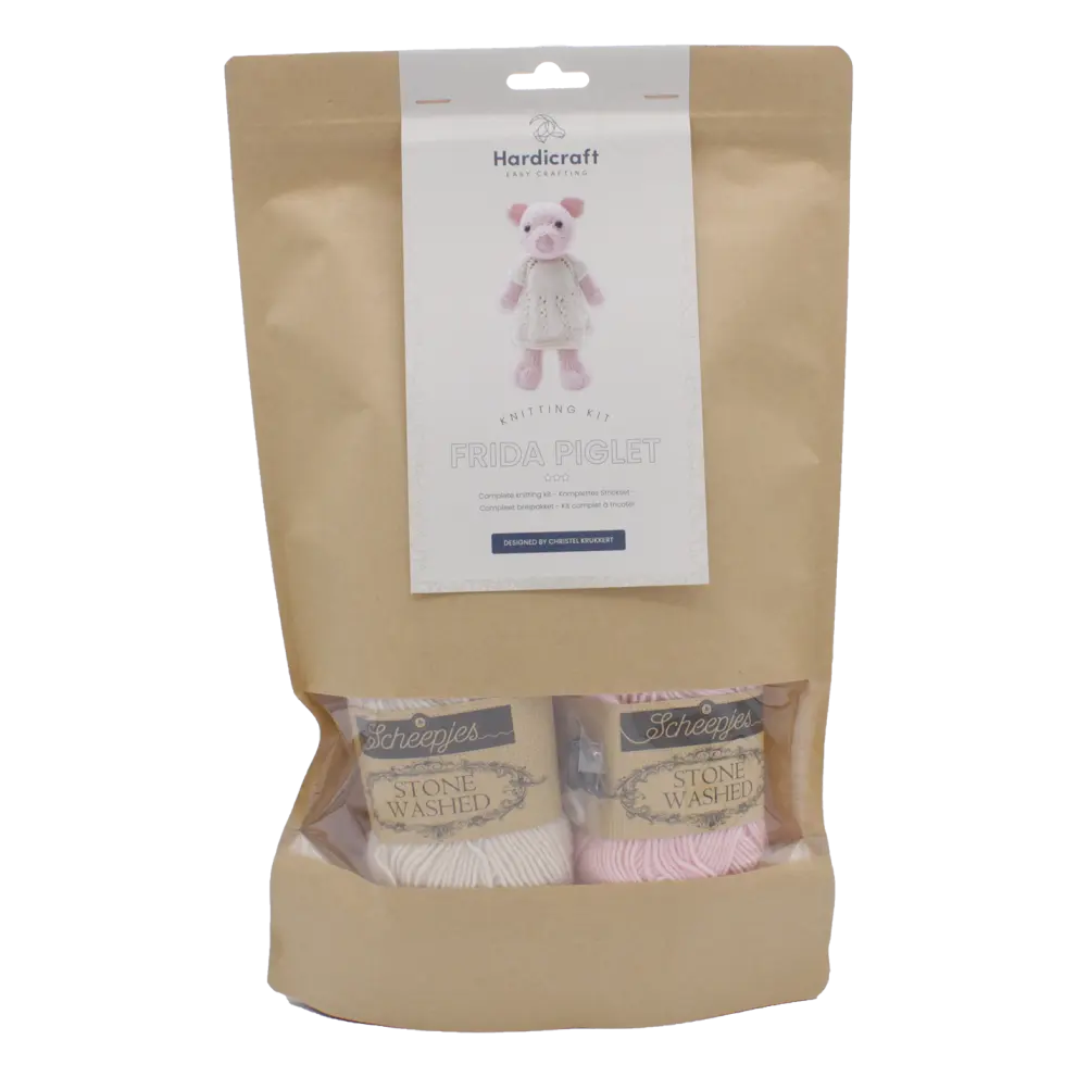 Hardicraft Knitting Kit - Frida Piglet