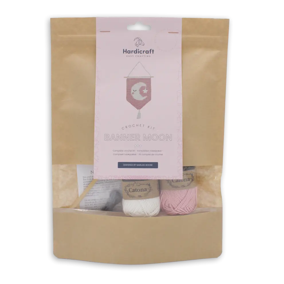 Hardicraft Crochet Kit - Banner Moon