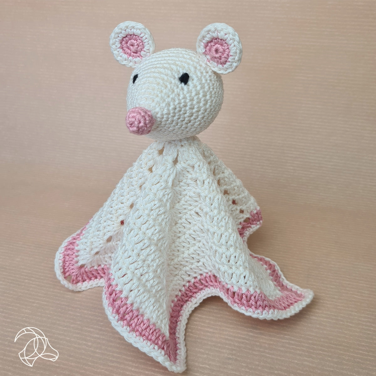 Hardicraft Crochet Kit - Cuddle Cloth Mouse