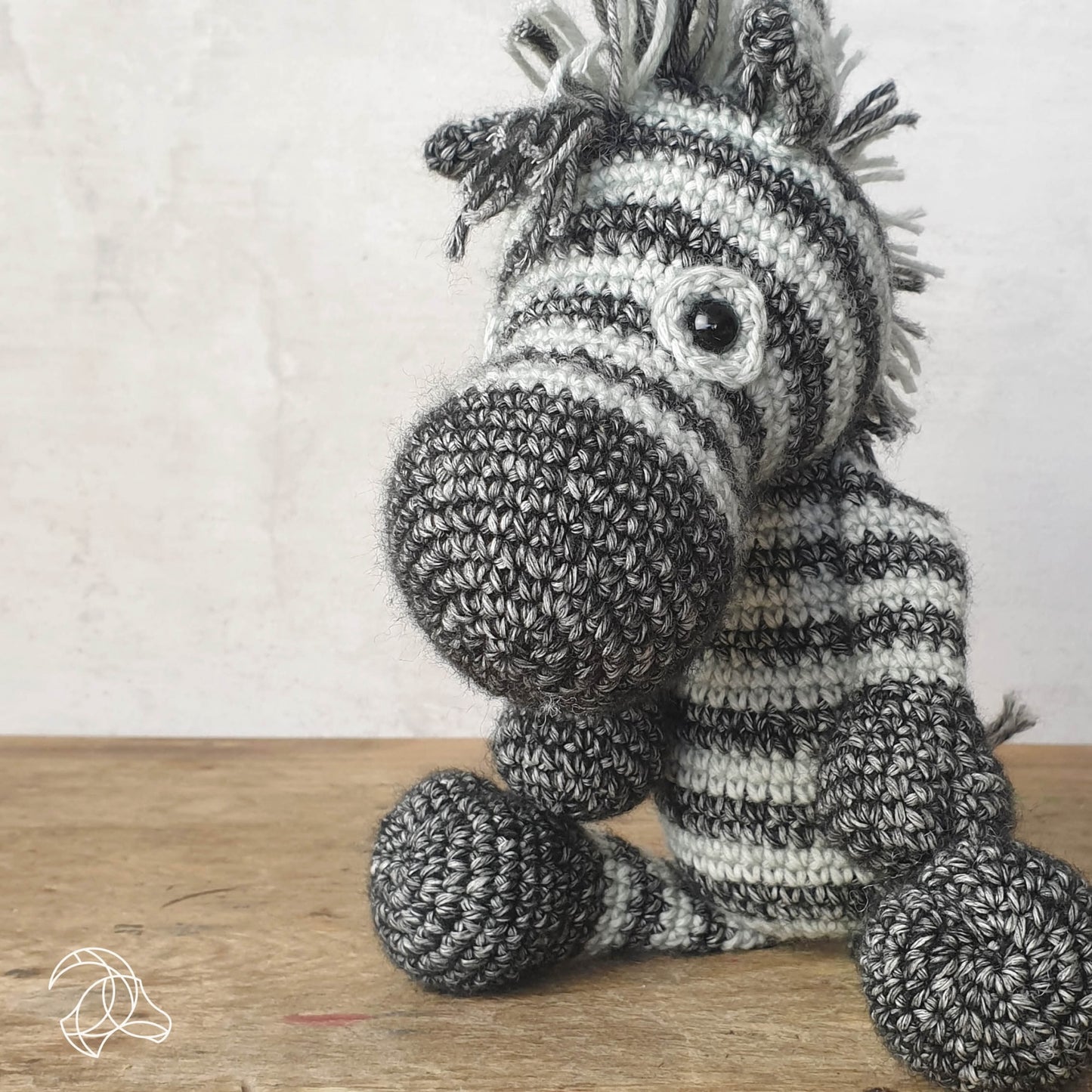 Hardicraft Crochet Kit - Dirk Zebra