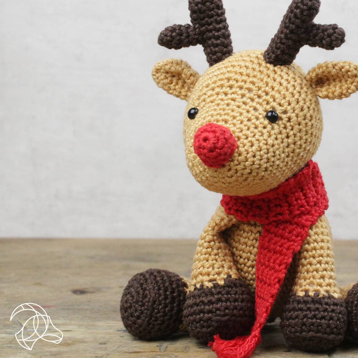 Hardicraft Crochet Kit - Rudolf Reindeer