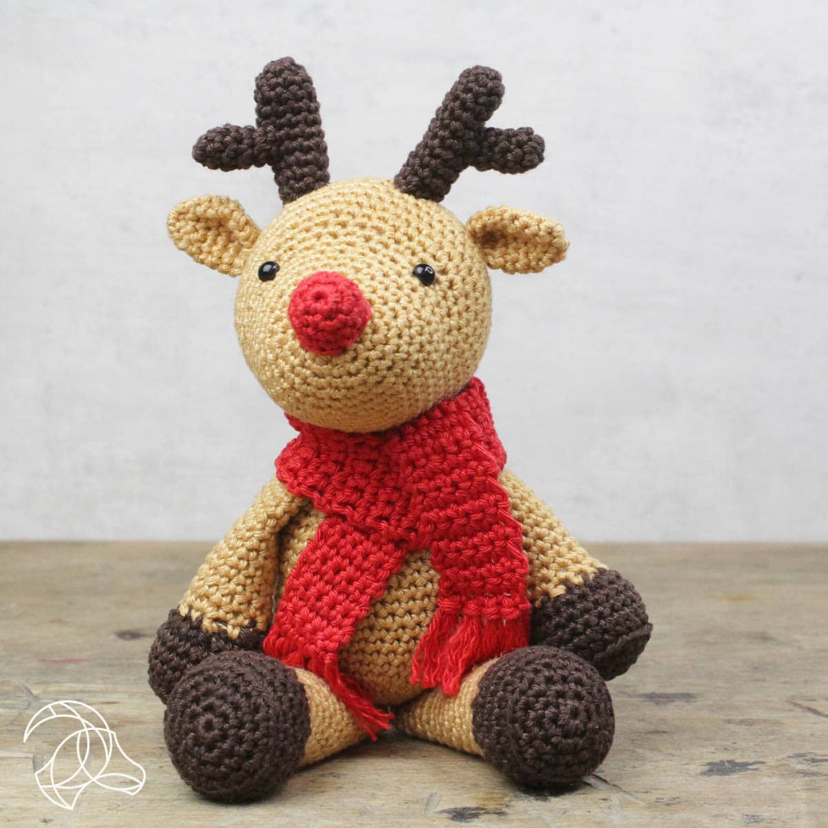 Hardicraft Crochet Kit - Rudolf Reindeer