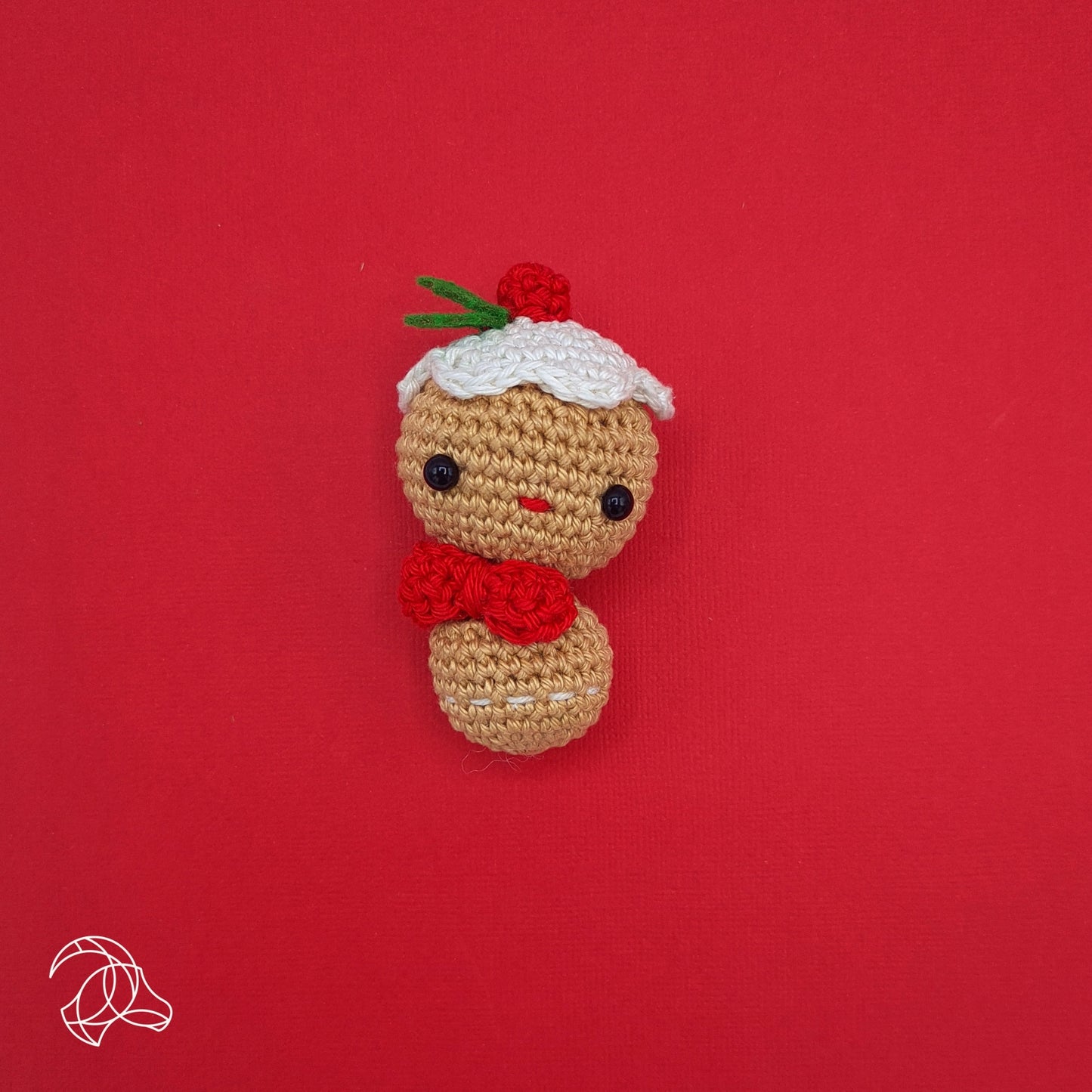 Hardicraft Crochet Kit - Mini Gingerbread Man