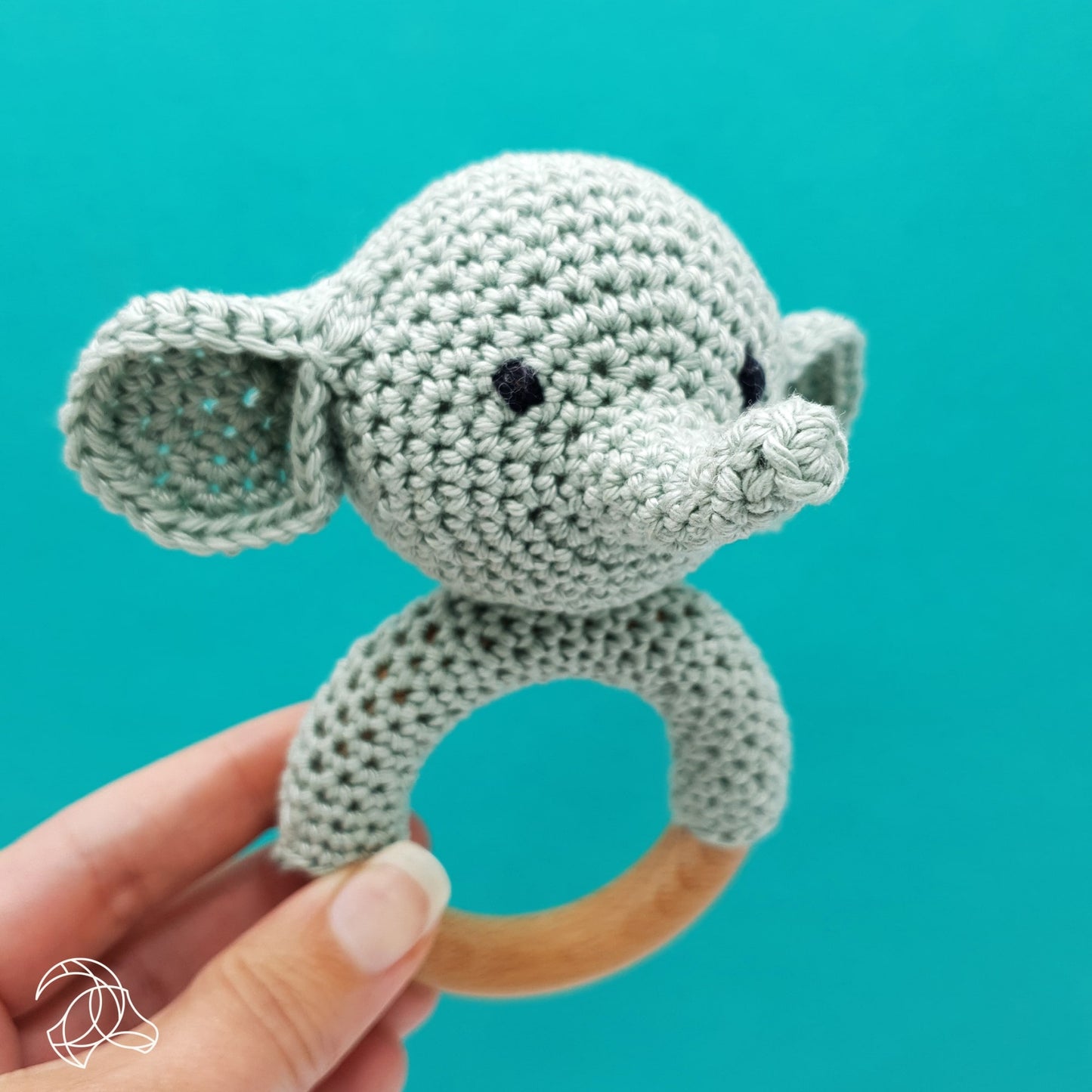 Hardicraft Crochet Kit - Rattle Elephant