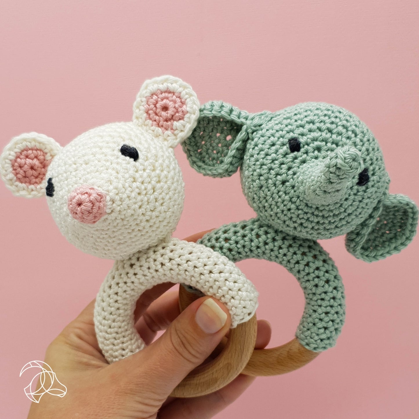 Hardicraft Crochet Kit - Rattle Elephant