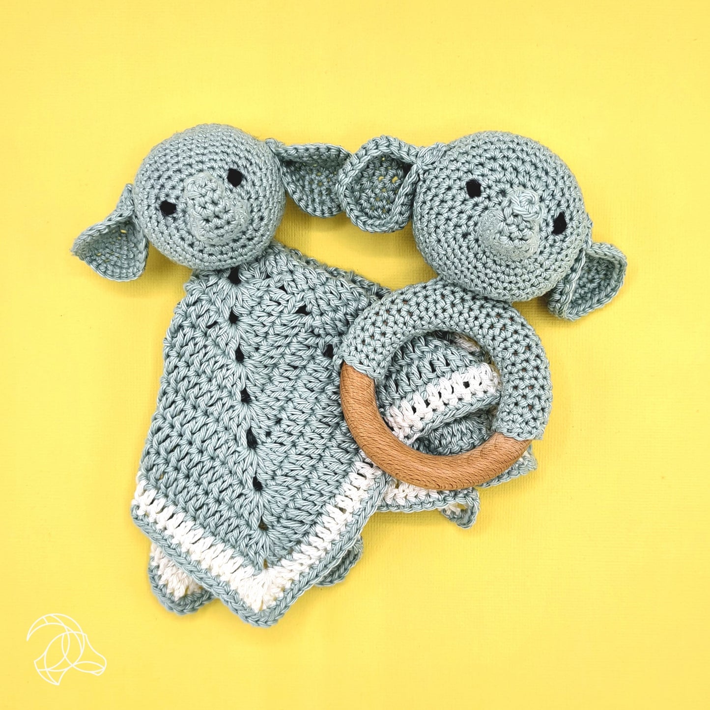 Hardicraft Crochet Kit - Rattle Elephant