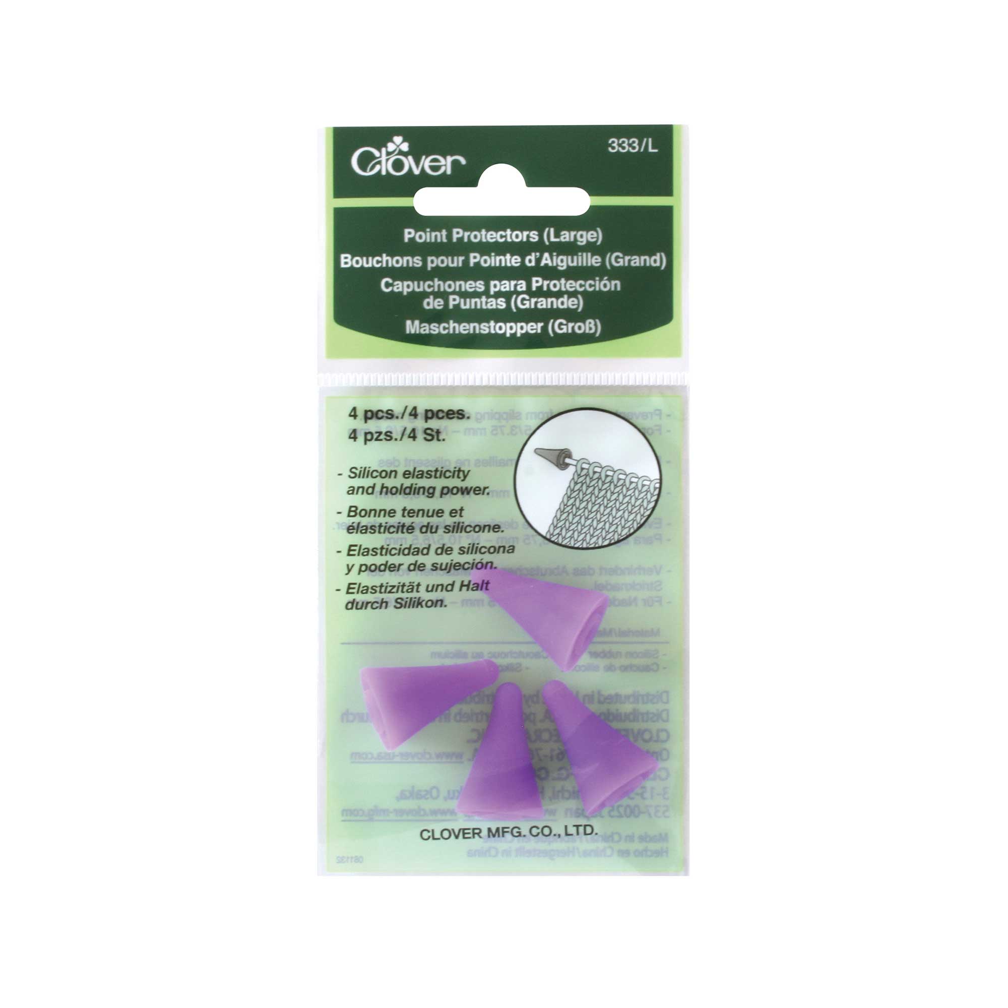 Clover Rubber Point Protector Large – Yarnopolis