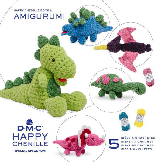 DMC Happy Chenille Book 2 - Dinosaurs