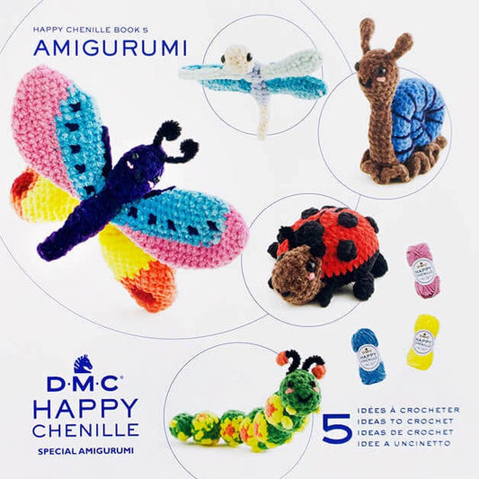 DMC Happy Chenille Book 5 - Garden Friends