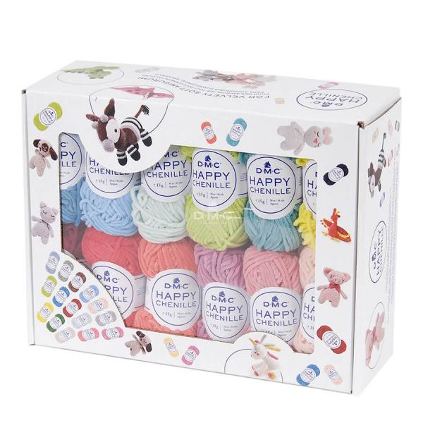 DMC Happy Chenille Box Set - 25 Balls