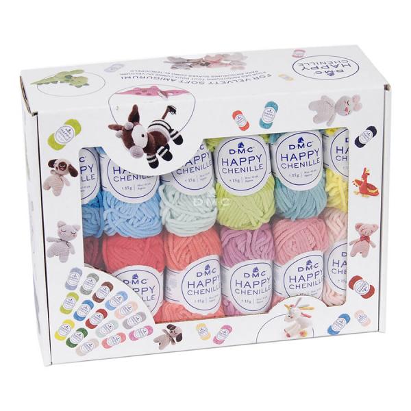 DMC Happy Chenille Box Set - 25 Balls