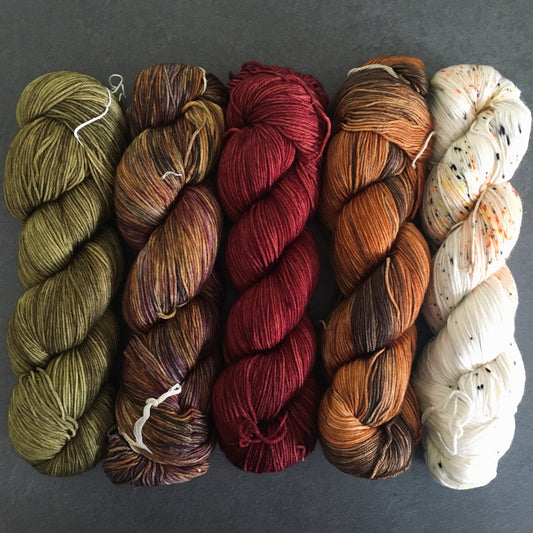 Fiori Sock - Hand Dyed Yarn