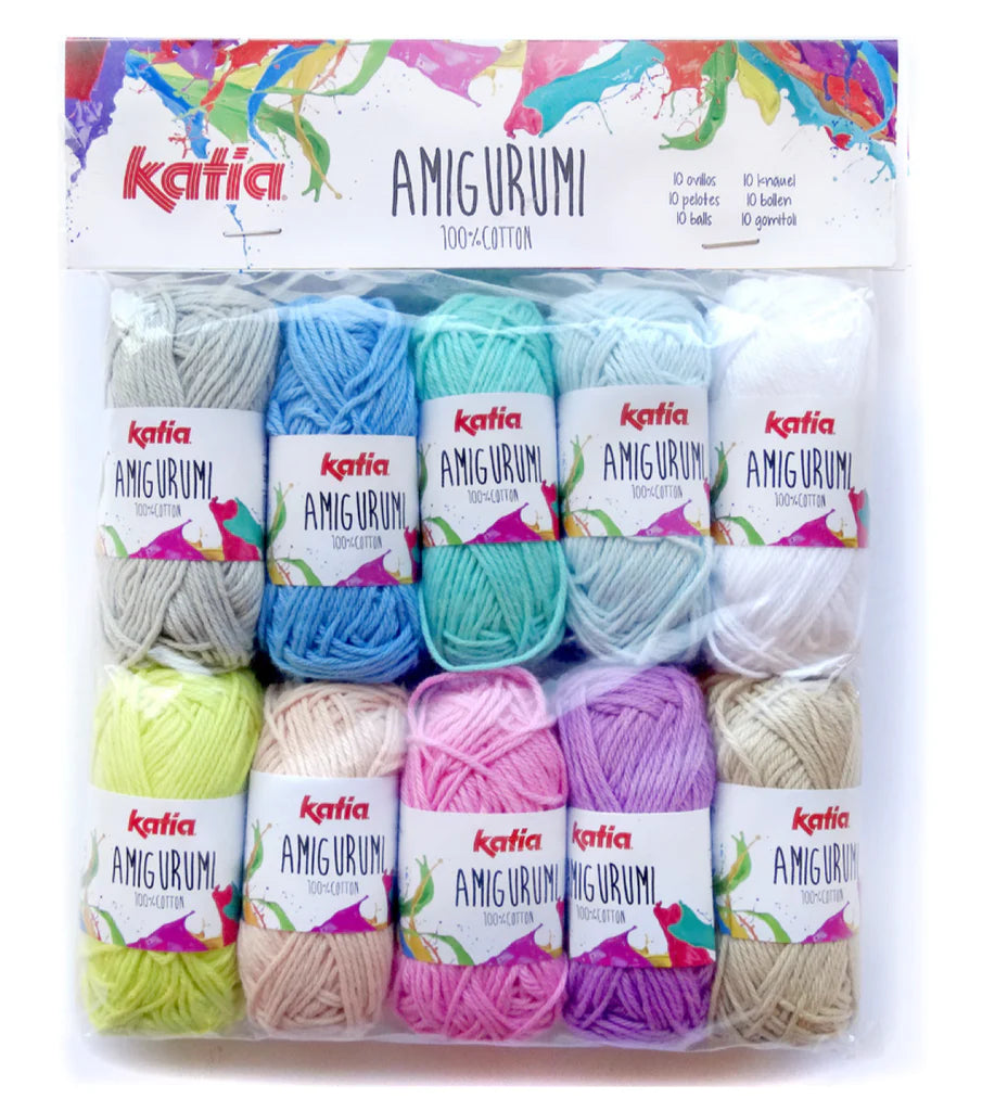 Katia - Amigurumi 100% Cotton 10 Pack