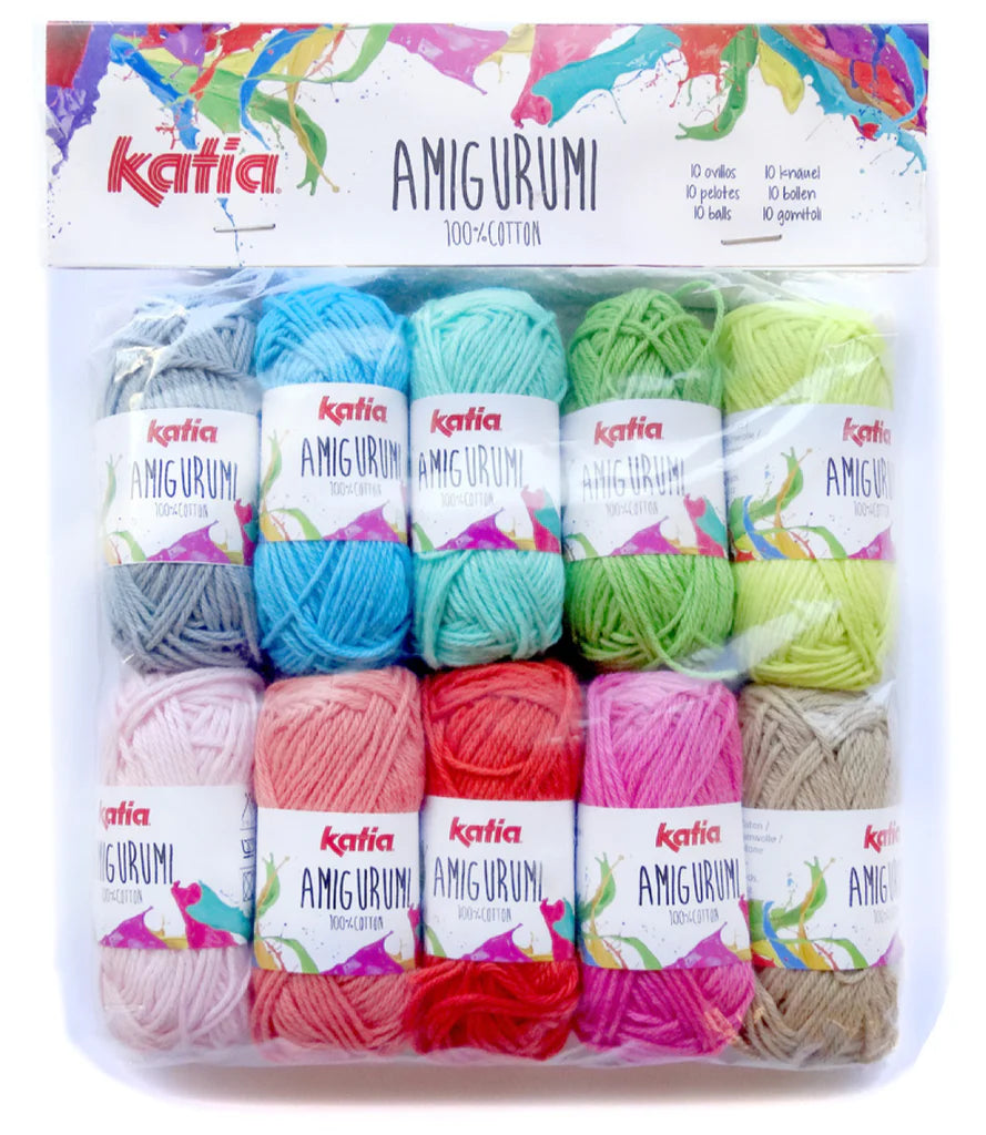 Katia - Amigurumi 100% Cotton 10 Pack